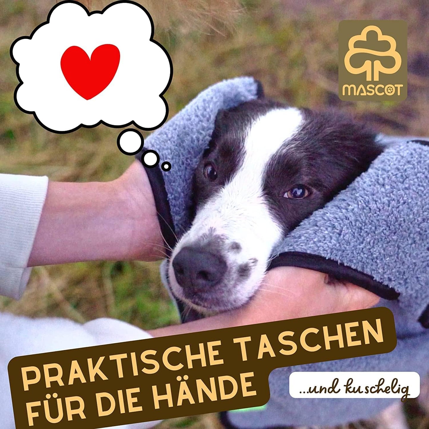 Dog Dry Hundehandtuch (2 Stรผck)